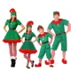 thumbnail image 1 of Disfraz de Papá Noel para Navidad, elfo verde, cosplay, fiesta de carnaval familiar, conjunto de ropa elegante de Año Nuevo para hombres, mujeres, niñas y niños, 1 of 1