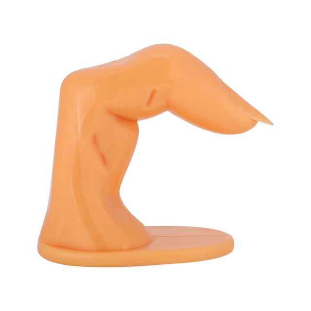 Modelos de dedos falsos BuyWeek 1 pieza de plástico para manicura de manos herramienta de práctica de arte de uñas multifuncional