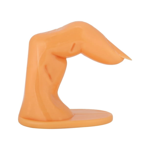 Modelos de dedos falsos BuyWeek 1 pieza de plástico para manicura de manos herramienta de práctica de arte de uñas multifuncional