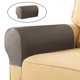 thumbnail image 3 of 1 par de fundas elásticas para reposabrazos de sofá, protector para muebles, sofá de dos plazas, sillón reclinable gris, 3 of 8
