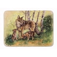 thumbnail image 1 of Carolines Treasures BDBA0115RUG Wolf Wolves by Daphne Baxter Machine Washable Memory Foam Mat, 1 of 4