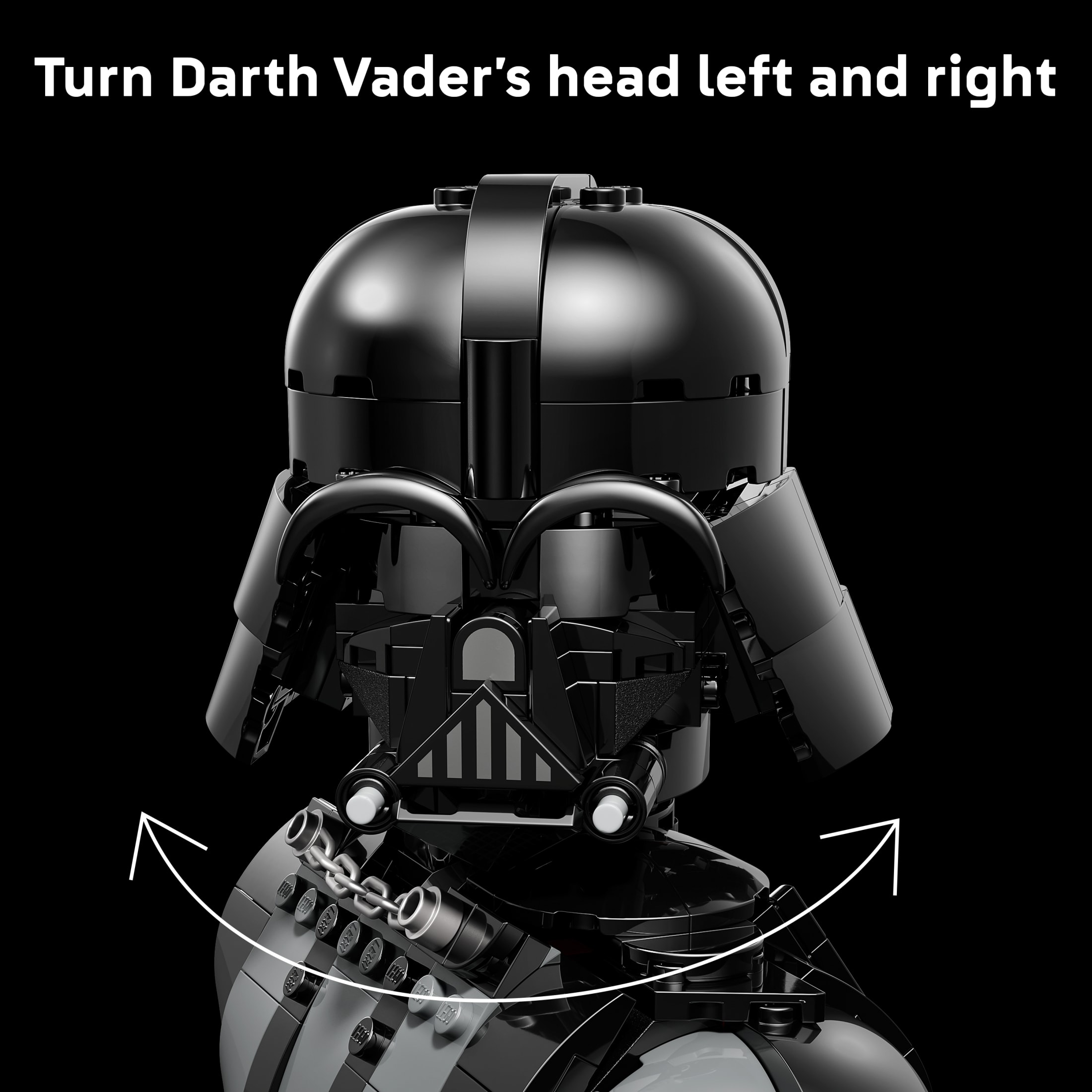 LEGO Star Wars Busto de Darth Vader - Set de Construcción Coleccionable para Adultos, Mayores de 18 - Idea de Regalo de Cumpleaños - Con Minifigura de Darth Vader - Decoración para Dormitorio o Estantería - 75439 6