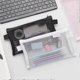 thumbnail image 4 of Clear Design, Large Pencil Case With Transparent Mesh Pouches, Zipper Mesh Cosmetic Bags For Teen Student College Business Travel Office Adult (2PCS), 4 of 5