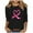Black, variant on Womens Breast Cancer Awareness T Shirts Heart Shape Pink Ribbon Support Squad Breast Cancer Tshirt Womens Fall 3/4 Sleeve Tops