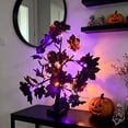 thumbnail image 4 of SeekLGT Halloween Tree Pre Lit Artificial Black Twig Tree with LED Lights, Halloween Decorations Indoor for Tabletop Mantel Window Yard Halloween Party Home Decor, 4 of 6
