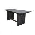 thumbnail image 5 of 70.87" Gray Farmhouse Dining Table, Seats 6-8, Rectangular Wood Kitchen Table with X Legs for Dining Room. Rustic Design, Easy Assembly., 5 of 8