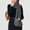Dark Gray, variant on Soft Cozy Wrap Shawl with Large Front Pockets – Warm Blanket Scarf for Women Orange One Size