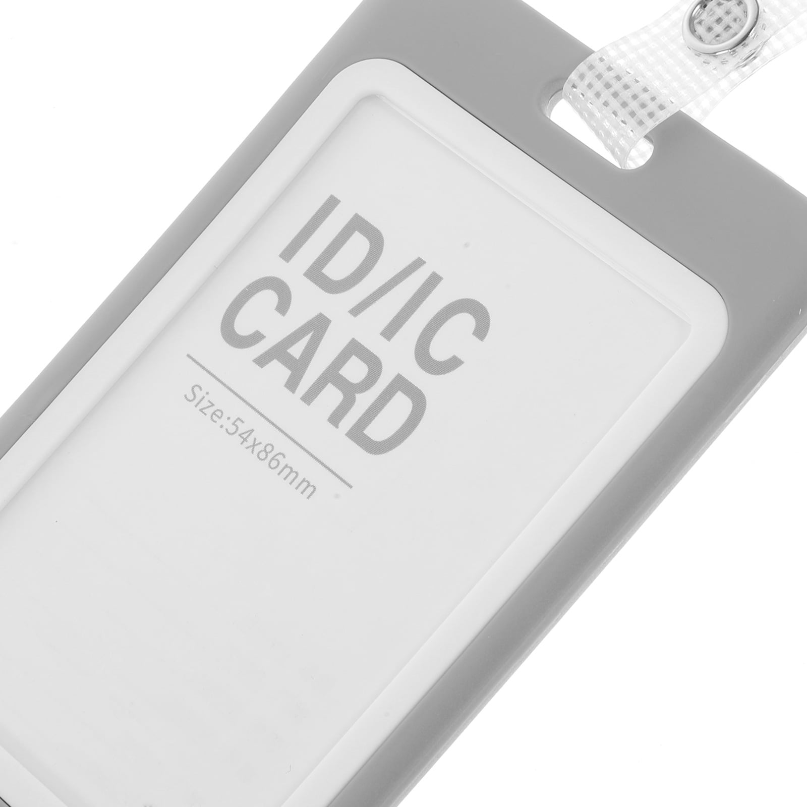 MLINS 10 Sets of Badge Sleeve Clear Badge Holder Card Sleeve Name Badge Sleeve with Lanyard