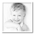 thumbnail image 2 of ArtToFrames 19" x 19" Contemporary White Picture Frame, 19x19 inch White Wood Poster Frame (WOM-4164), 2 of 8