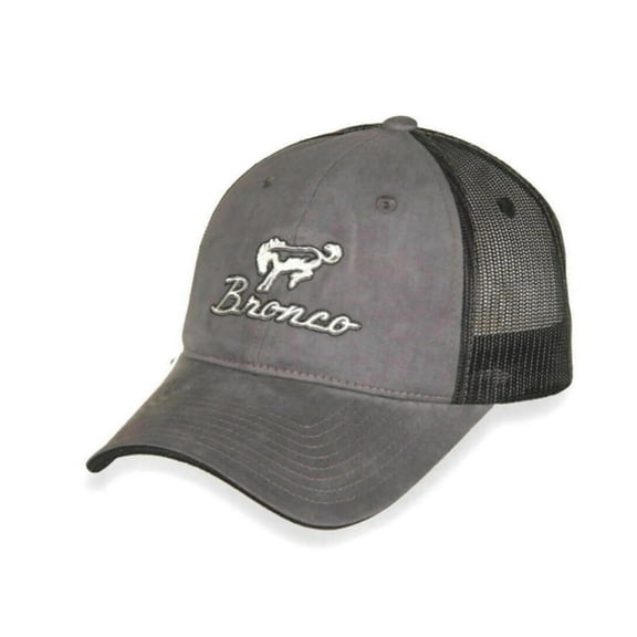 Ford Bronco Graphite and Black Mesh Cap Hat