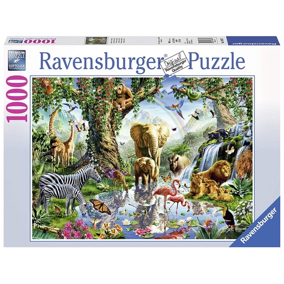Ravensburger 00682 - Adventure in the Jungle - 1000 Piece Puzzle