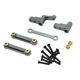 thumbnail image 1 of Conjunto de dirección RC, repuestos de repuesto, actualizaciones para escala 1/14, 14301, 14302, 14303, modelo de coche a control remoto, accesorios Gris, 1 of 8