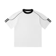 thumbnail image 2 of LYMAYTER Men's ‌Summer Short Sleeve Loose Fit Casual Tee Lightweight Comfort T-Shirt for S-3XL, 2 of 9