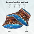 thumbnail image 4 of Kdxio Reflective Bucket Hat - Animals On Noah's Ark2 Print Bucket Hat for Men,Women, 4 of 9