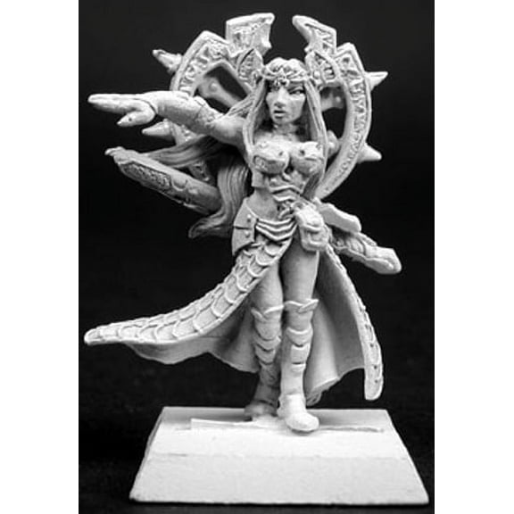 Reaper Miniatures Witch Queen, Darkspawn Warlord #14065 Darkspawn Unpainted Mini