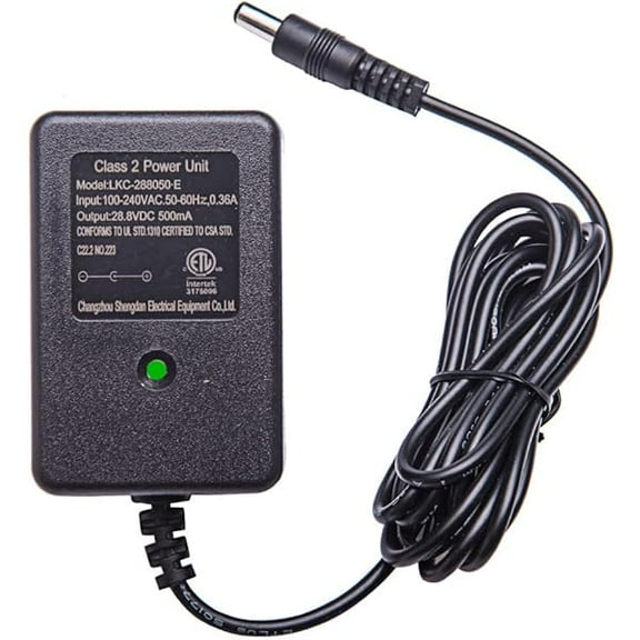 24V Charger for Ride On Car, 24 Volt Kids Battery Charger 28.8V500mA Electric Baby Carriage Ride Toy Battery Supply Power Adapter