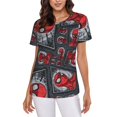 thumbnail image 1 of Spider-Man Women's Crew Neck Short Sleeve T-Shirt, 1 of 7