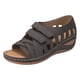 thumbnail image 1 of Verano Mujer Sandalias Gladiador Señoras Ahueca Hacia Fuera Cuñas Hebilla Plataforma Zapatos Casuales Mujer Suave Zapatos De Playa Zapatos De Mujer43 Gao Jinjia LED, 1 of 2