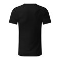 thumbnail image 5 of Sngxgn Mens Short Sleeve Round-Neck T-Shirt, Loose Casual Tops in Solid Colors, Soft and Breathable Basic Tees(Black,M), 5 of 5