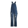 thumbnail image 6 of No Boundaries Juniors' Retro Overalls, 6 of 6