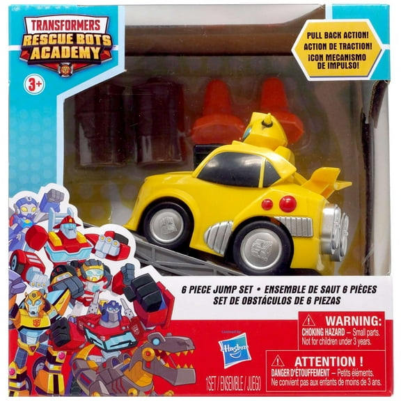 Transformers Rescue Bots Academy Bumblebee 6 Piece Jump Set