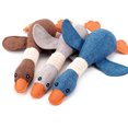 thumbnail image 1 of Mascota Perro Juguete Vocal Felpa Big Goose Teddy Golden Retriever Mordida Resistente Vent Molar Training Toy (3pcs) Sincero  Hogar, 1 of 4