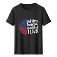 thumbnail image 4 of Tnhcen Summer Casual USA Flag Novelty T-Shirts 4th of July Patriotic Crewneck Men's Festival Style S-3XL, 4 of 5