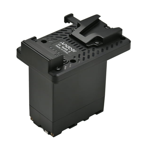 7299 V-Lock V Mount Battery Plate to NP-F Dummy Battery Adapter Built ...
