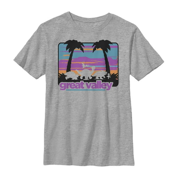 Boy's The Land Before Time Retro Great Valley Graphic Tee Athletic Heather Large