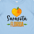 thumbnail image 4 of Inktastic Sarasota Florida Orange in Heart Boys or Girls Baby T-Shirt, 4 of 5