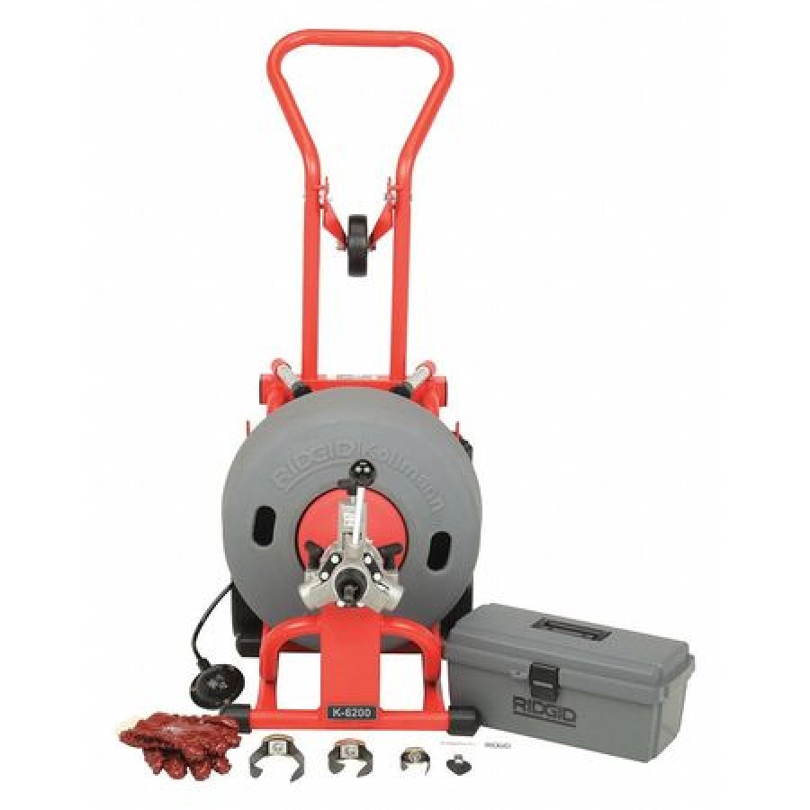 RIDGID 93557 Drain Cleaning Machine, 5/8x100, 4/10 HP