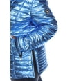thumbnail image 5 of White Mark Women's Plus Size Metallic Puffer Coat, 5 of 5