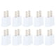 thumbnail image 1 of Convertidor De Enchufe De 2 Clavijas, Tamaño Compacto, Compatibilidad Con Adaptador De Enchufe De EE. UU. UU. A UE, Entrada Universal De 10 Piezas Para Oficina, Hotel, Aeropuerto, 1 of 8