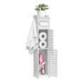 thumbnail image 1 of Estante Organizador para Baño Practiksa 4 Niveles Esquinero Mueble para baño, 1 of 5