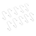 thumbnail image 4 of Lot de 100 crochets en acier inoxydable, crochets polyvalents en forme de S, pour décoration de sapin de Noël, 4 of 4