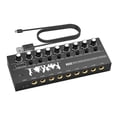 thumbnail image 2 of TISHITA Audio Mixer Portable Small DC5V Line Mixer for Microphone Keyboard Amplifier 8 Channel, 2 of 8