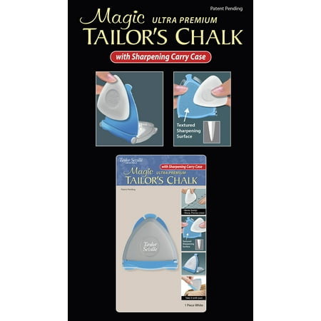 UPC: 0766152219874 | Taylor Seville Magic Ultra-Premium Tailor s Chalk W/Case-White
