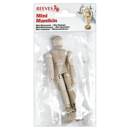 Mini Manikin 5.25"-Jointed, Pk 2, Reeves