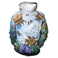 thumbnail image 3 of Sudadera con capucha de abeja en forma de panal para hombre, sudadera con estampado 3D, sudadera informal holgada de talla grande, ropa de calle de diseñador, ropa para hombre, 3 of 4