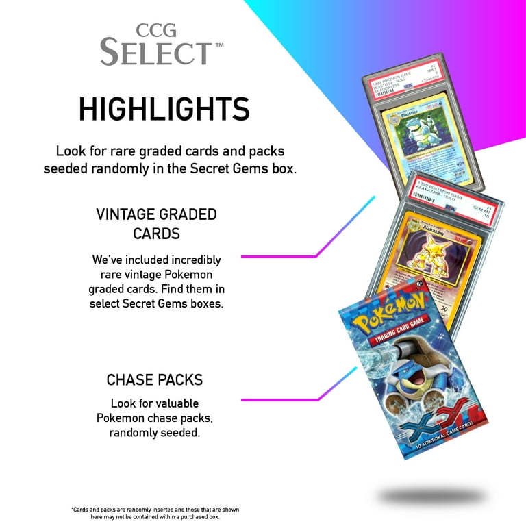 CCG Hobby Vintage TCG Premium Secret Gems Mystery Box | 1 Graded