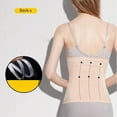 thumbnail image 3 of Betivan 3 Counts Shape Up & Burn Waist Shaper, Mesh Corset, Tummy Tightening, Rib Corset, Constriction Beige Black 2XL L M XL, 3 of 7