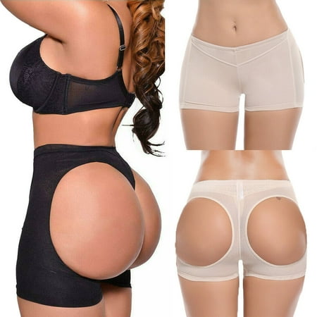 

Women s Body Shaper Butt Lifter Control Panty Seamless Panties (Black/ M)