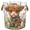 Multicolor 1, variant on ADECORIVY Cute Ladybugs Laundry Hamper, Foldable Dirty Clothes Laundry Basket, Flowers Leaves Waterproof Storage Bin with Handles for Bathroom, Bedroom, Home