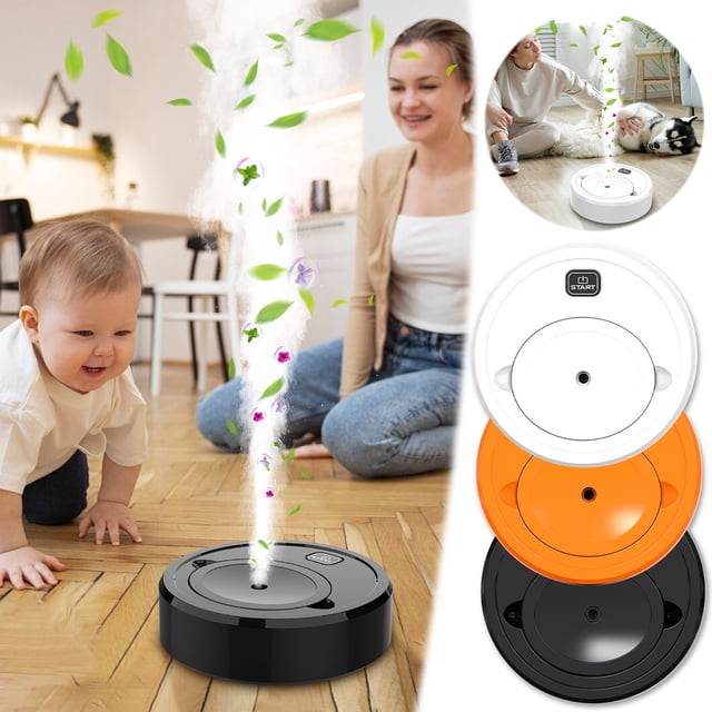 Large-Capacity Wireless Humidifier with Aromatherapy and Mopping for Home Use