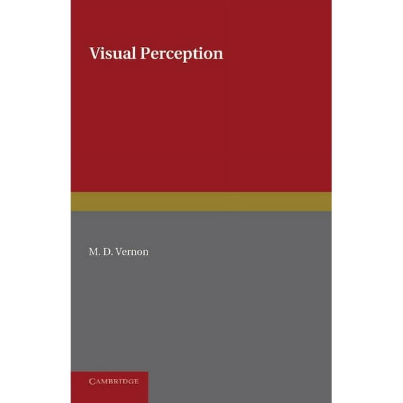 Visual Perception, (Paperback)