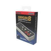 Retro-Bit Origin8 2.4 GHz Wireless Controller for Nintendo NES/Switch/USB Enabled Devices - Classic Gray