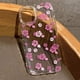 thumbnail image 2 of Funda de airbag antigolpes con diseño de flores para iPhone 16, 15, 14, 7, 8 Plus, X, XR, 13, 12 Pro Max, mini, funda de silicona suave transparente, 2 of 4