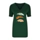 thumbnail image 4 of Fiudx Ofertas Flash Del Día Solo En Línea Blusas con Cuello En V de Manga Corta con Estampado Informal a La Moda para Mujer, 4 of 5