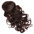 thumbnail image 3 of Peluca larga ondulada para mujeres negras: Peluca sintética encantadora con raya al medio y rizada, cabello natural resistente al calor para uso diario en fiestas., 3 of 7