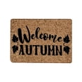 thumbnail image 1 of Thanksgiving Door Mat Soft Non Slip Polyester Rug for Kitchen Bedroom Living Room Entrance 40x60cm Festive Home Decoration Comfortable Durable, 1 of 3